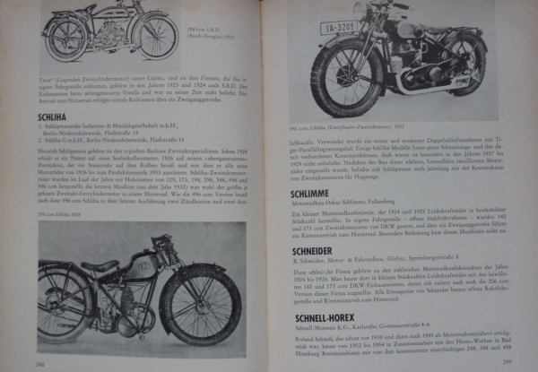 Tragatsch "Motorraeder in Deutschland 1894-1967" Motorbike-History 1967 (0986)